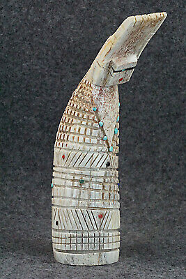 Corn Maiden Zuni Fetish Carving - Carl Etsate