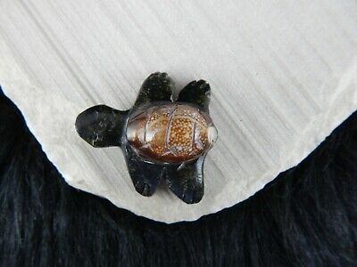 Turtle Zuni Fetish Carving - Fabian Homer - High Lonesome Trading