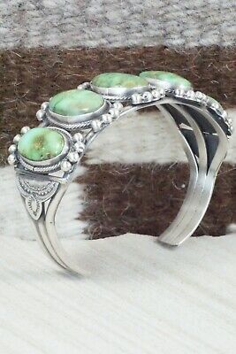 Turquoise and Sterling Silver Bracelet - Thomas Yazzie