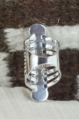 Turquoise & Sterling Silver Ring - Thomas Yazzie - Size 9.75