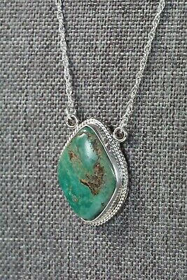 Navajo Turquoise & Sterling Silver Necklace - Annie Spencer
