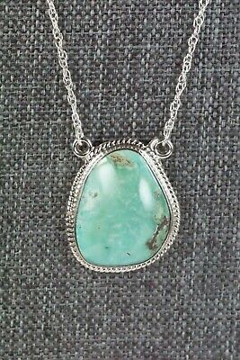 Navajo Turquoise & Sterling Silver Necklace - Annie Spencer