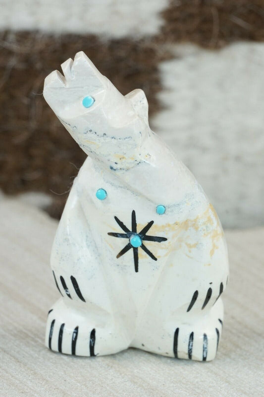 Bear Zuni Fetish Carving - Terrance Martza