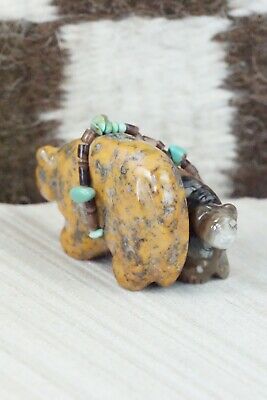 Bear Zuni Fetish Carving - Daisy Natewa