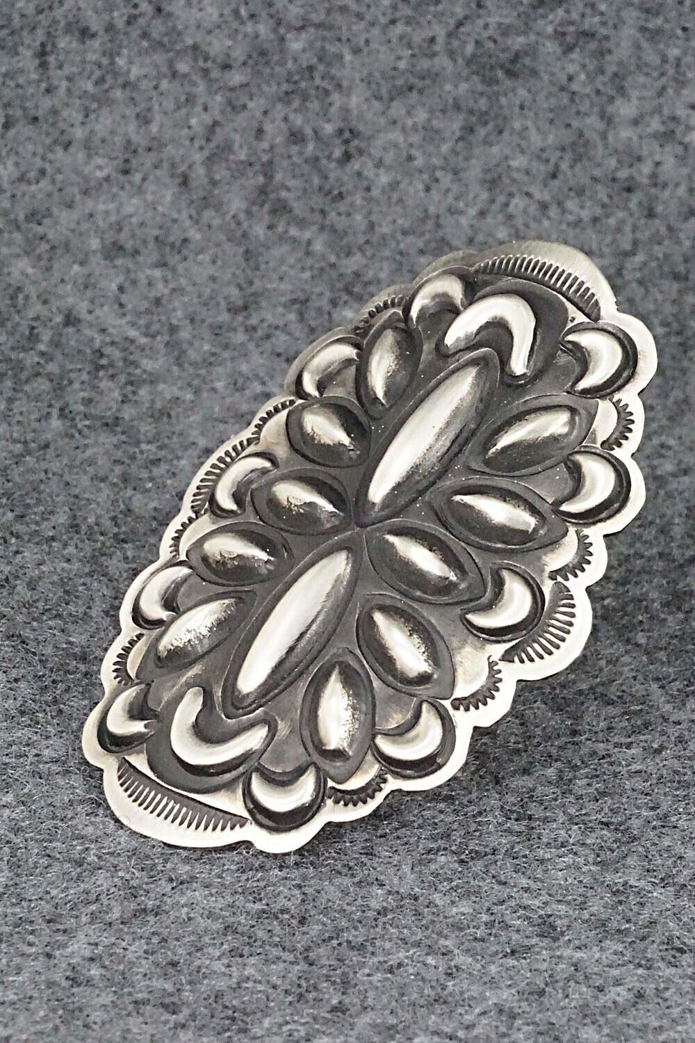 Sterling Silver Ring - Leander Tahe - Size 7.5