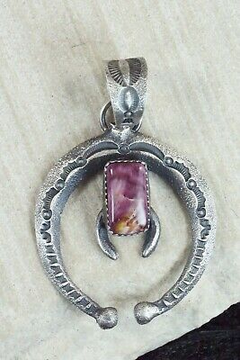 Spiny Oyster and Sterling Silver Pendant - Kevin Billah