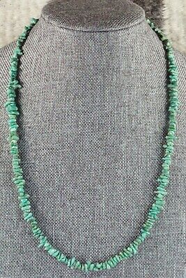 Turquoise & Sterling Silver Necklace - Navajo