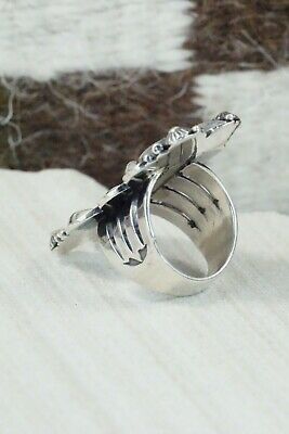 Navajo Sterling Silver Ring - Derrick Gordon - Size 6.75