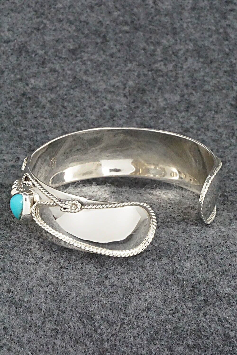 Turquoise & Sterling Silver Bracelet - Bobby Platero