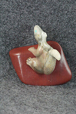 Squirrel Zuni Fetish Carving - Albert Eustace