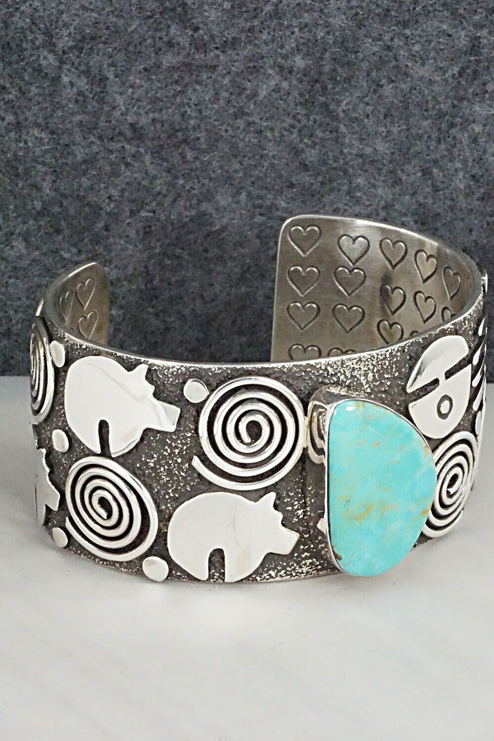 Turquoise & Sterling Silver Bracelet - Alex Sanchez