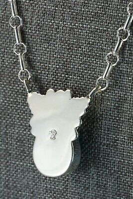 Turquoise & Sterling Silver Necklace - Loretta Delgarito