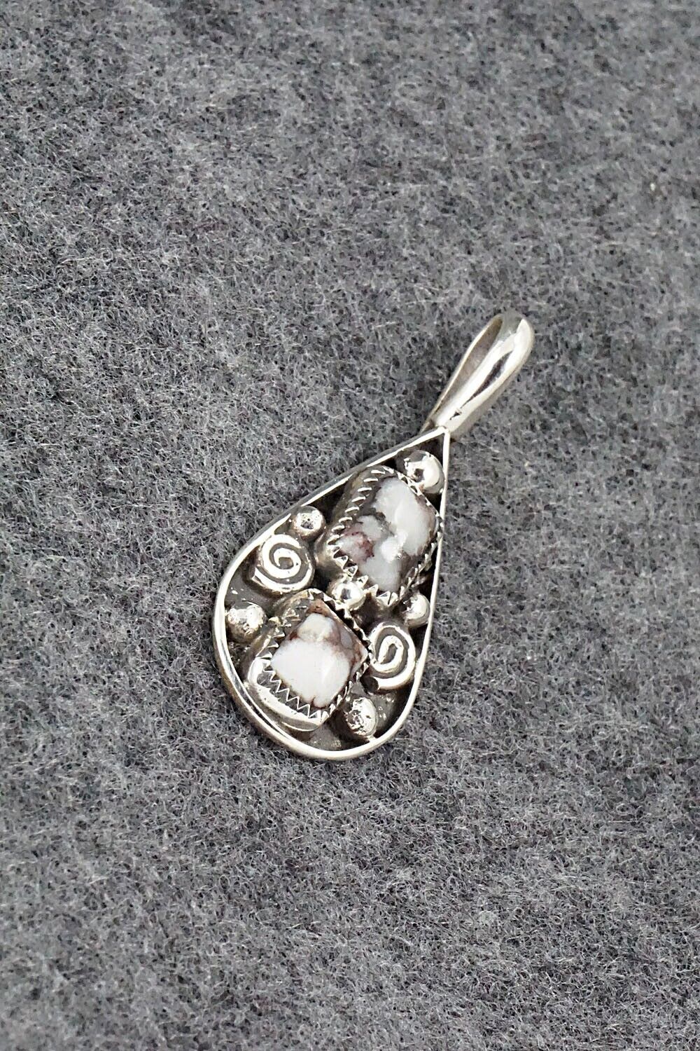 Wild Horse & Sterling Silver Pendant - Priscilla Reeder