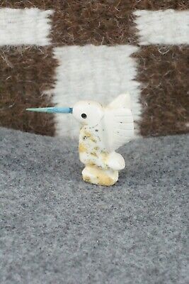 Humming Bird Zuni Fetish Carving - Justin Red Elk