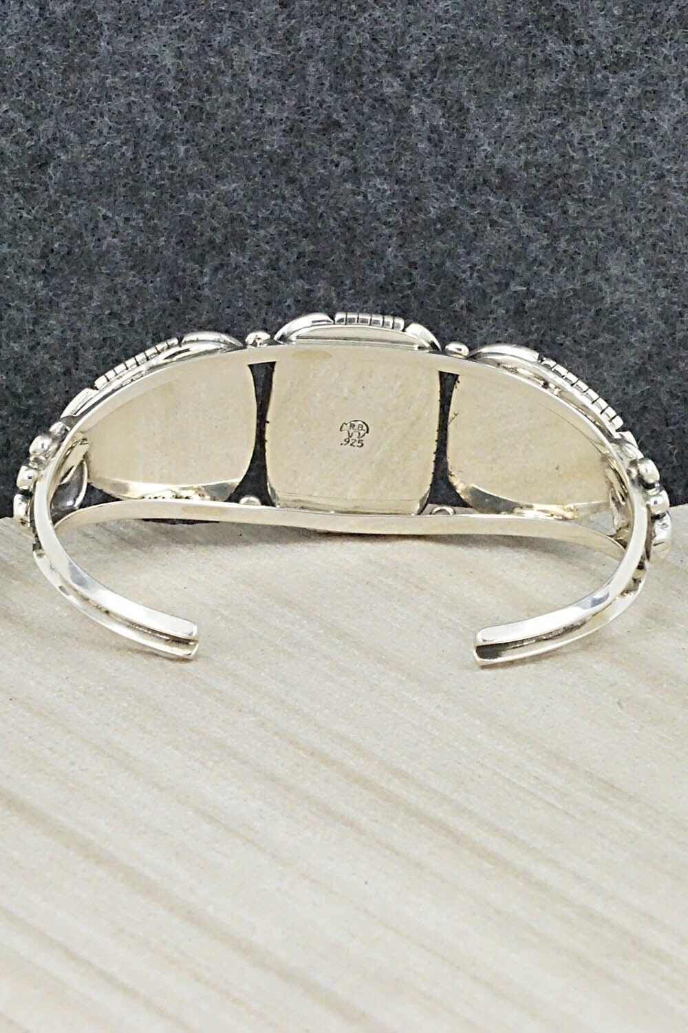 Turquoise and Sterling Silver Bracelet - Jimson Belin