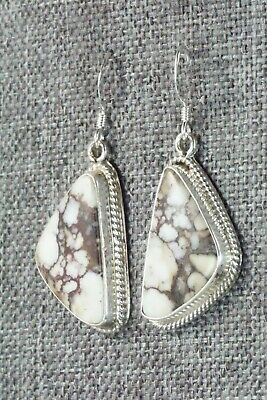Wild Horse & Sterling Silver Earrings - Annie Spencer