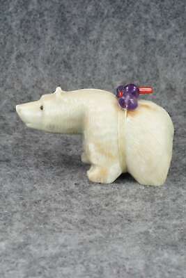 Bear Zuni Fetish Carving - Paulette Quam