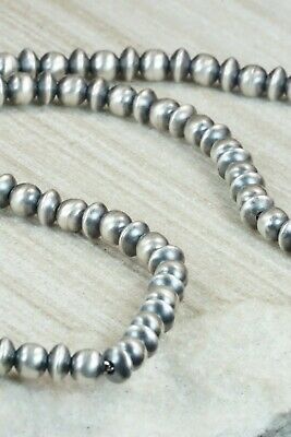 Sterling Silver Navajo Pearl Necklace - Jan Mariano
