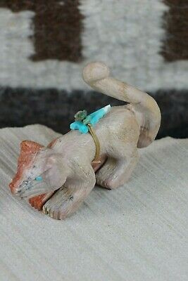Mountain Lion Zuni Fetish Carving - Douglas Martza - High Lonesome Trading