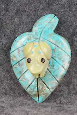 Frog Zuni Fetish Carving - Reynold Lunasee