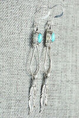 Turquoise & Sterling Silver Earrings - Sadie Jim