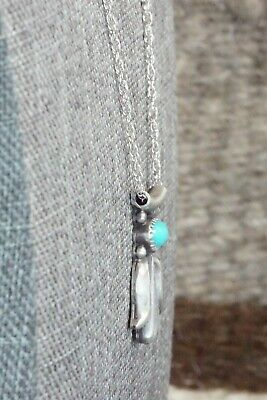 Turquoise & Sterling Silver Necklace - Sharon McCarthy