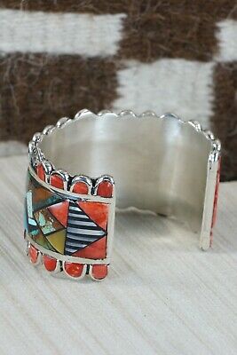 Zuni Multi Stone & Sterling Silver Bracelet - Jason Bobelu