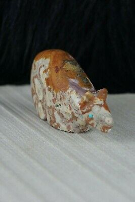 Bear Zuni Fetish Carving - Ronnie Lunasee - High Lonesome Trading