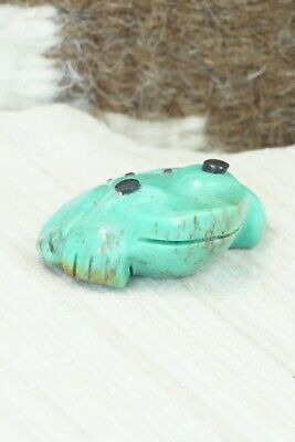 Frog Zuni Fetish Carving - Reynold Lunasee