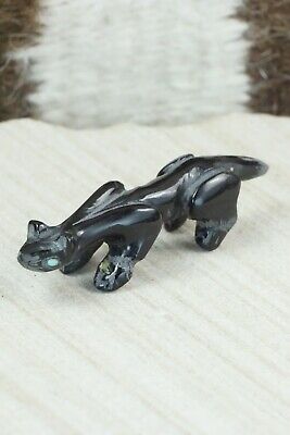 Mountain Lion Zuni Fetish Carving - Russell Shack