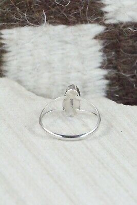Spiny Oyster & Sterling Silver Ring - Robert Martinez - Size 8.5