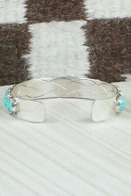 Turquoise & Sterling Silver Bracelet - Darlene Begay