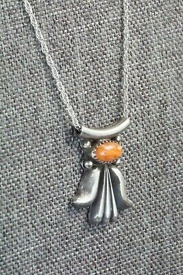 Spiny Oyster & Sterling Silver Necklace - Sharon McCarthy