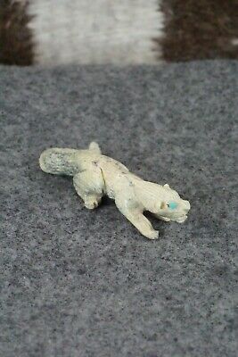 Mountain Lion Zuni Fetish Carving - Lance Cheama