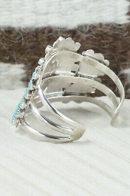 Turquoise & Sterling Silver Bracelet - Philena Byjoe