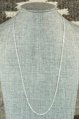 Sterling Silver Chain Necklace - Sterling Silver 20"