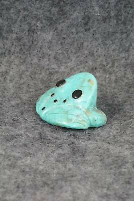 Frog Zuni Fetish Carving - Reynold Lunasee