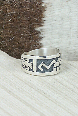 Sterling Silver Ring - Timothy Mowa - Size 12