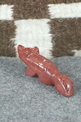 Wolf Zuni Fetish Carving - Brandon Phillips