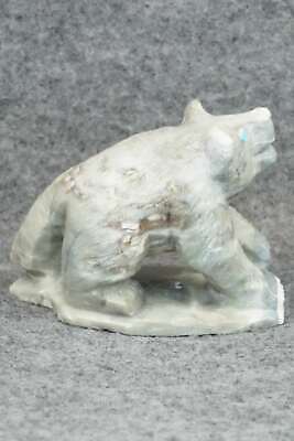 Bear Zuni Fetish Carving - Derrick Kaamasee