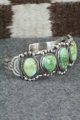 Turquoise & Sterling Silver Bracelet - Thomas Yazzie