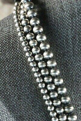 Navajo Sterling Silver Pearl Necklace - Jan Mariano