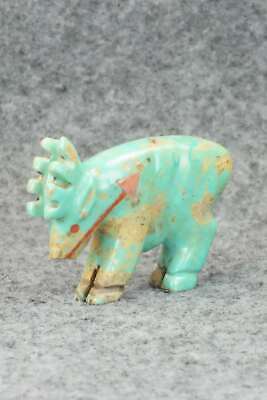 Moose Zuni Fetish Carving - Andres Quandelacy