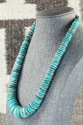 Turquoise & Sterling Silver Necklace - Louise Joe - High Lonesome Trading