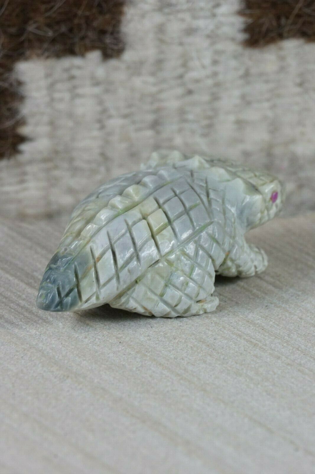 Horned Toad Zuni Fetish Carving - Jonas Hastito - High Lonesome Trading