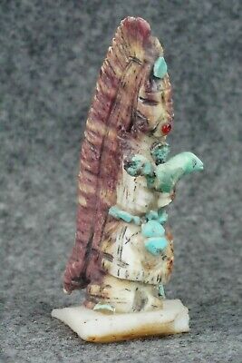 Chief Zuni Fetish Carving - Jon Quam