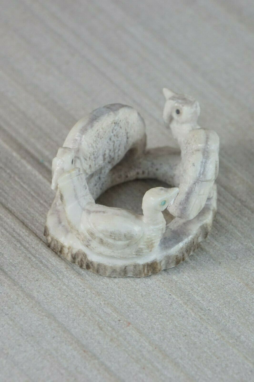 Turkeys Zuni Fetish Carving - Maxx Laate - High Lonesome Trading