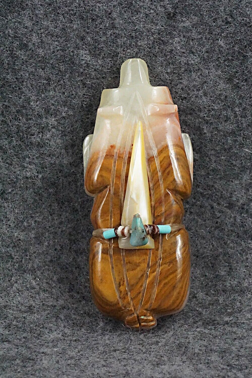 Badger Zuni Fetish Carving - Alex Tsethlikai