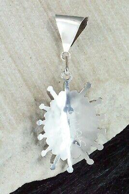Turquoise & Sterling Silver Pendant - Colin Lalio - High Lonesome Trading