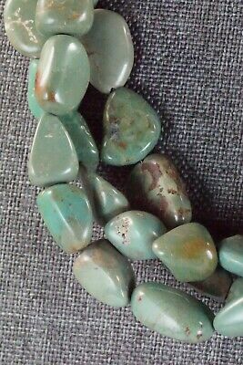 Turquoise & Sterling Silver Necklace - Navajo